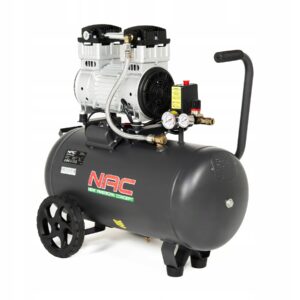 Kompresor bezolejowy NAC Sprężarka 50L 8 bar OF-SL-50-1.5-IN