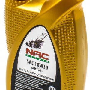 Olej NAC 10W30 0,6L silnikowy do kosiarek BRIGGS LONCIN RYOBI LIDER