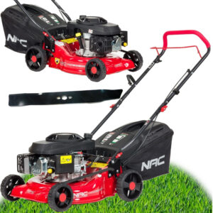 KOSIARKA SPALINOWA BEZ NAPĘDU LEKKA NAC LP42-146-NG 146CM3 42CM KOSZ 40L