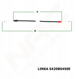 Linka hamulca kosiarki NAC LP42-450E, LP50-375SD S420BC450