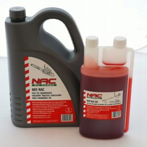 Olej do łańcucha 5L + Olej do mieszanki 1L NAC