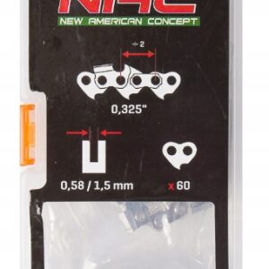 Łańcuch NAC 35cm/14" 325' /1,5 mm 60 ogniw | Pełne dłuto