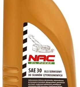 Olej NAC SAE30 0,6L silnikowy do kosiarek BRIGGS LONCIN ZONGSHEN