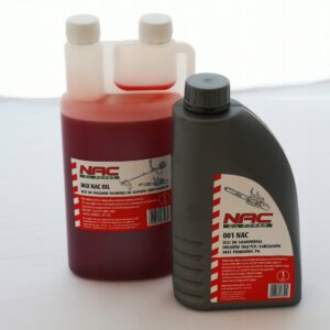 Olej NAC do mieszanki paliwowej 1L + Olej NAC do smarowania łańcucha 1L