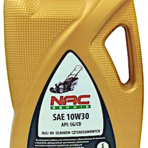 OLEJ DO AGREGATU TRAKTORKA CZTEROSUWOWYCH 10W30 5L NAC