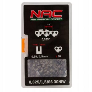 Łańcuch NAC 40cm/16" 325' 1,5 mm 66 ogniw | Pełne dłuto