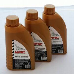 3x Olej NAC SAE30 0,6L silnikowy do kosiarek BRIGGS LONCIN VIKING