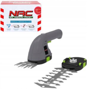 NAC NOŻYCE AKUMULATOROWE TA36-E-B15-JN DO ŻYWOPŁOTU TRAWY