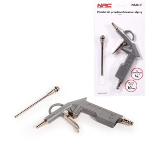 Pistolet pneumatyczny NAC do przedmuchiwania dysza 10cm do kompresora